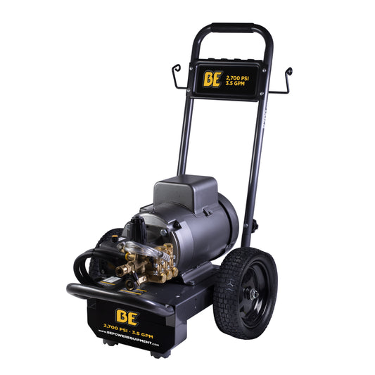 2,700 PSI 3.5 GPM 7.5 HP Electric Pressure Washer with Baldor Motor and AR Triplex Pump - B2775EA