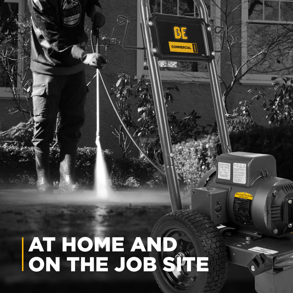 1,500 PSI 2.0 GPM Electric Pressure Washer with Baldor Motor and AR Triplex Pump - PE-1520EW1A