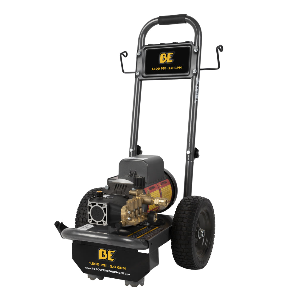 1,500 PSI 2.0 GPM Electric Pressure Washer with Baldor Motor and AR Triplex Pump - PE-1520EW1A