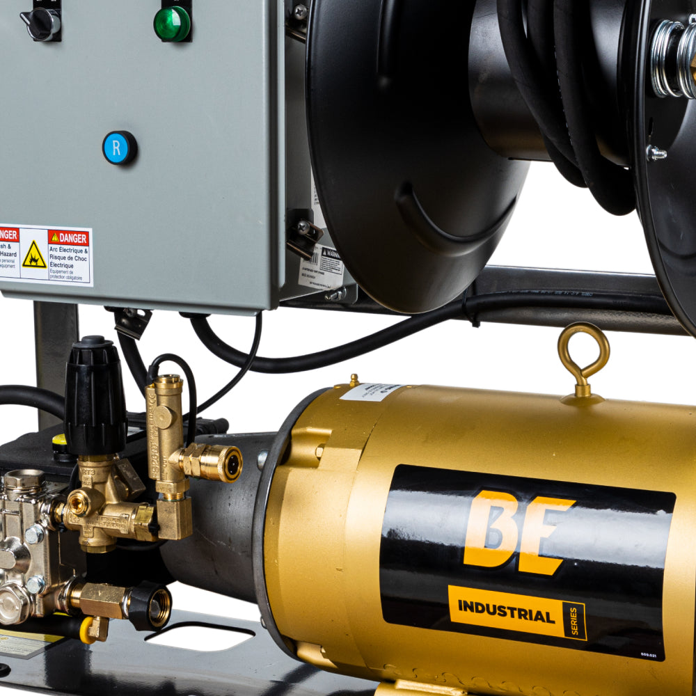 3,200 PSI 4.0 GPM 10 HP Electric Pressure Washer with 10 HP - 3 Phase Baldor Motor and General Triplex Pump - X-3010FW3GENHT