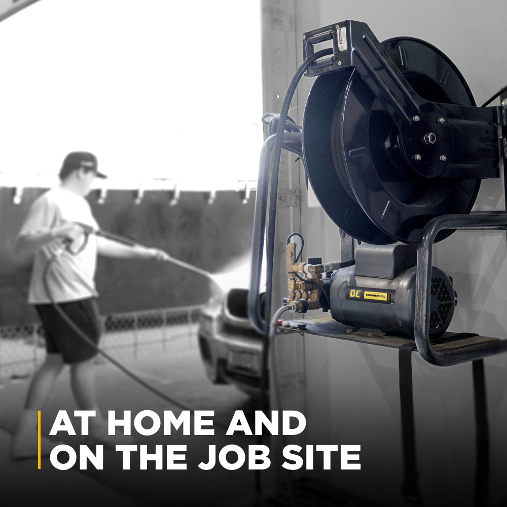 3,200 PSI 4.0 GPM 10 HP Electric Pressure Washer with 10 HP - 3 Phase Baldor Motor and General Triplex Pump - X-3010FW3GENHT