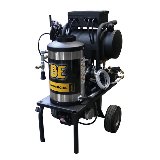 1,000 PSI 2.0 GPM Hot Water Electric Pressure Washer with Comet Triplex Pump - 1250