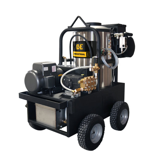 2,000 PSI 5.0 GPM Hot Water Electric Pressure Washer with General Triplex Pump -  15-520