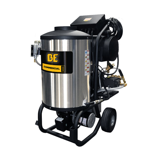 2,300 PSI 4.0 GPM Hot Water Electric Pressure Washer with Comet Triplex Pump - 42-6