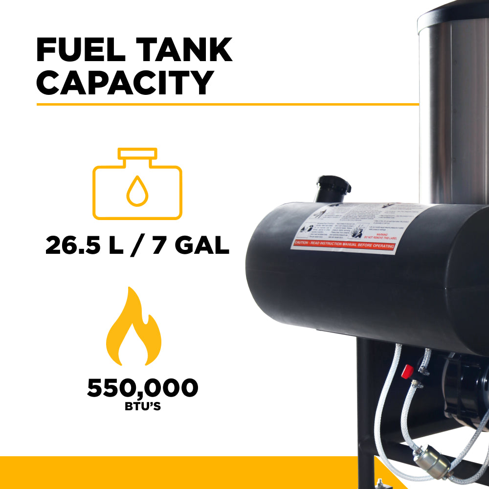 12VDC, 4-5 GPM Diesel Fired Hot Box - 96012V