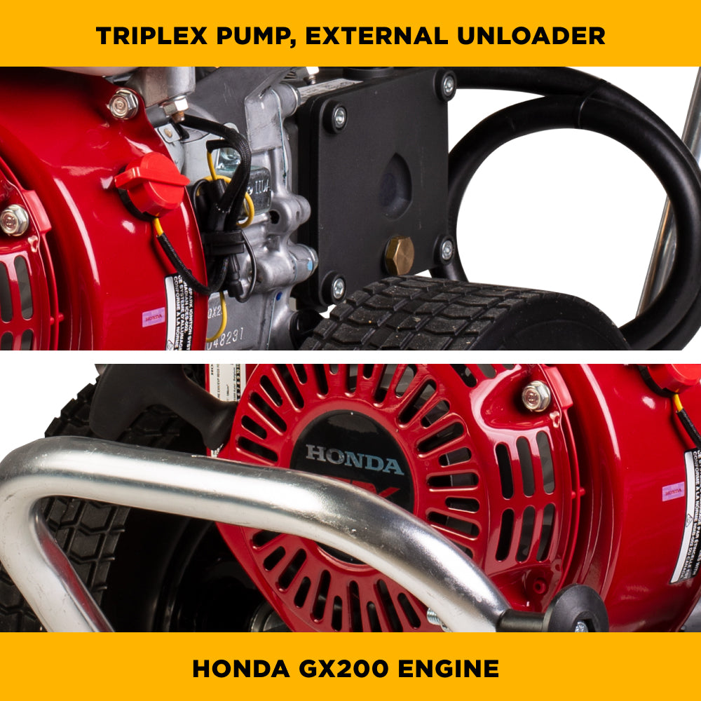 3,100 PSI 3.1 GPM Cold Water Gas Pressure Washer - B3165HACS