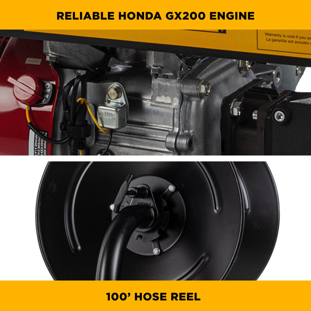 3,100 PSI 3.1 GPM Cold Water Gas Pressure Washer - B3165HRAS