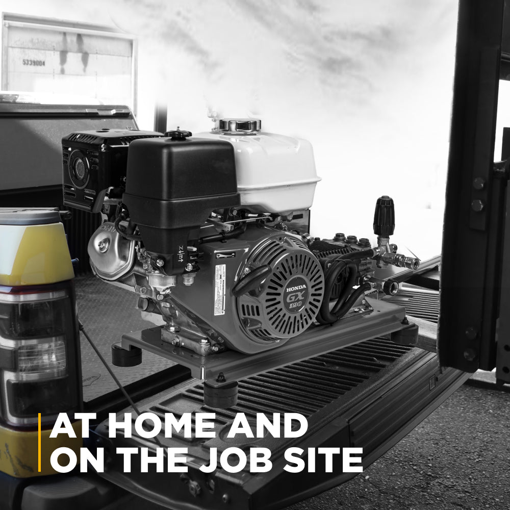 3,200 PSI 5.2 GPM Truck Mount Cold Water Gas Pressure Washer - B3213HTBAS