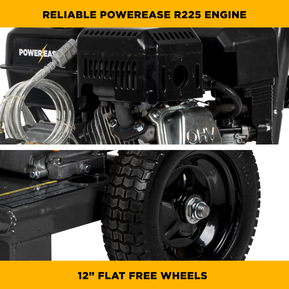 3,400 PSI 2.4 GPM Cold Water Gas Pressure Washer - B347RX