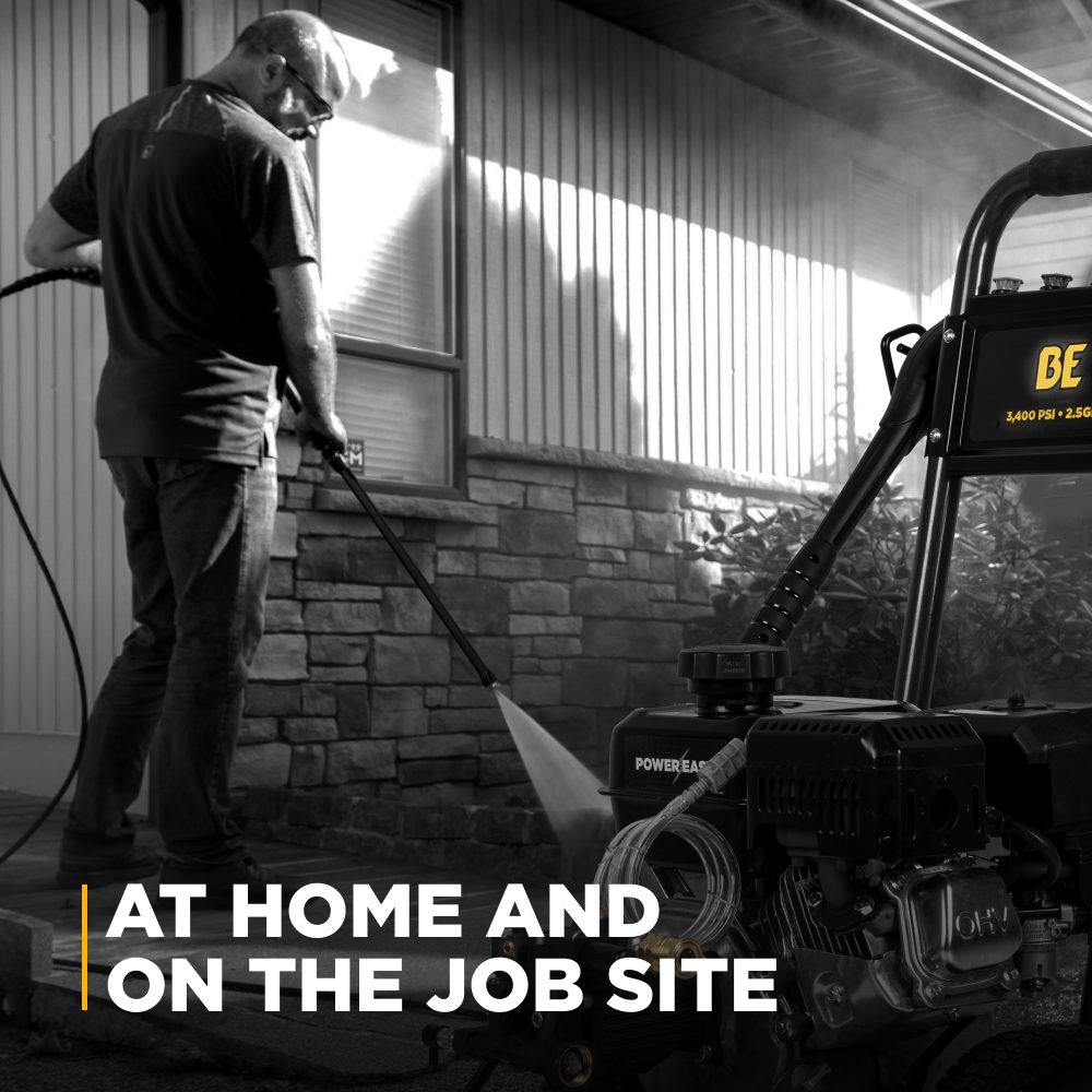 3,400 PSI 2.4 GPM Cold Water Gas Pressure Washer - B347RX