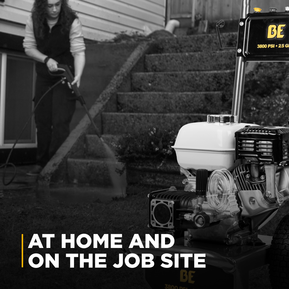 3,800 PSI 2.5 GPM Cold Water Gas Pressure Washer - B3865HA