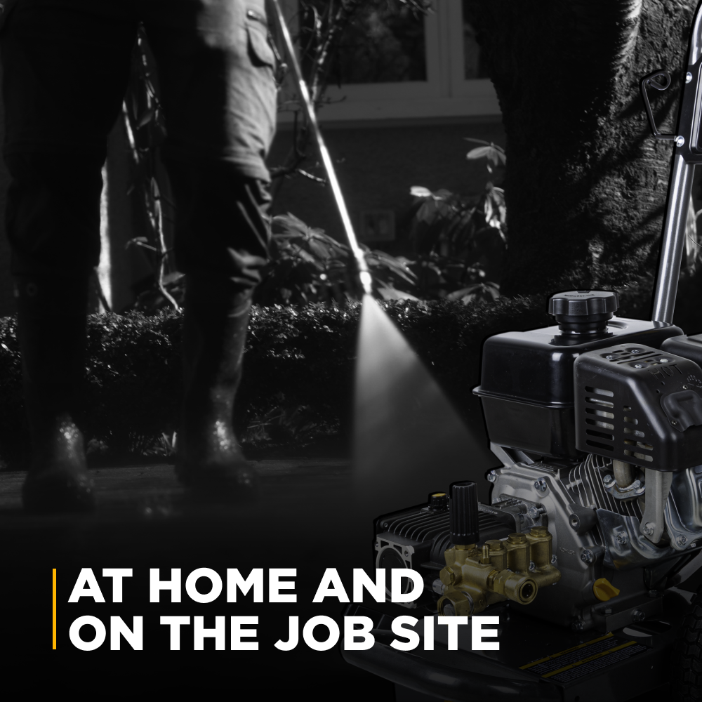 3,800 PSI 2.5 GPM Cold Water Gas Pressure Washer - B3875PA