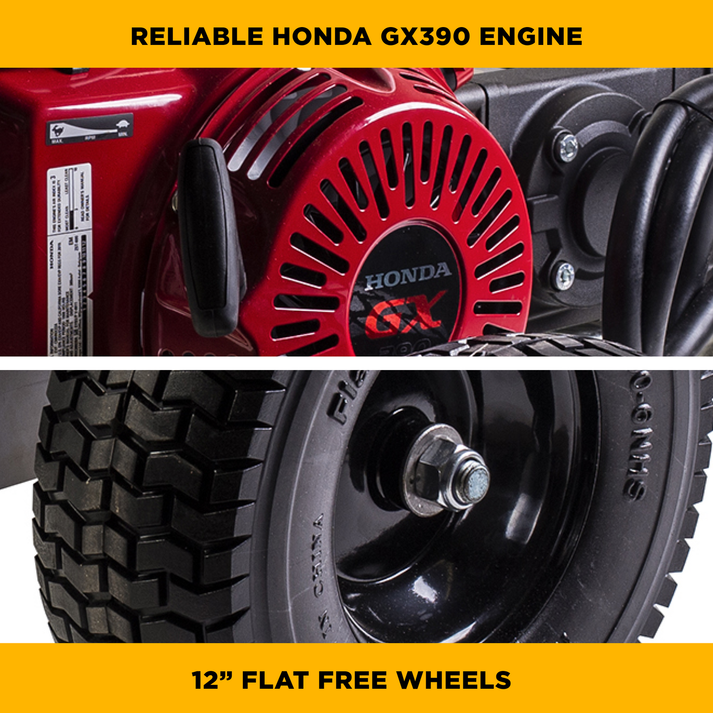 4,200 PSI 4.2 GPM Cold Water Gas Pressure Washer - B4213HABGS