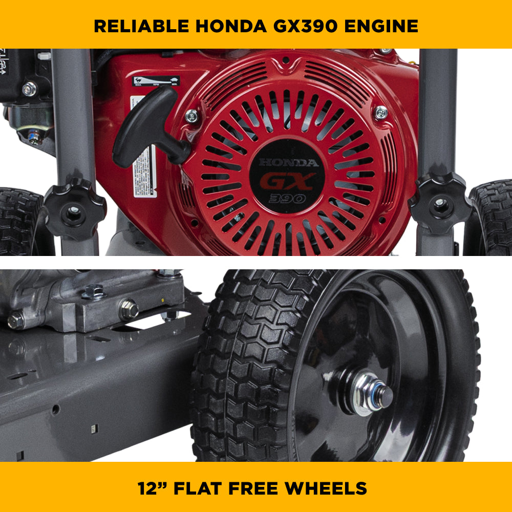 4,200 PSI 4.2 GPM Cold Water Gas Pressure Washer - B4213HA