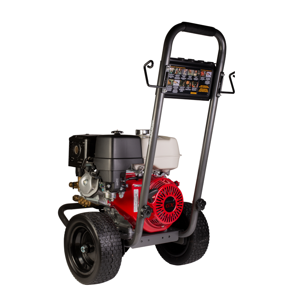 Nettoyeur haute pression à essence de 4 200 PSI - 4,0 GPM avec moteur Honda GX390 et pompe Comet Triplex