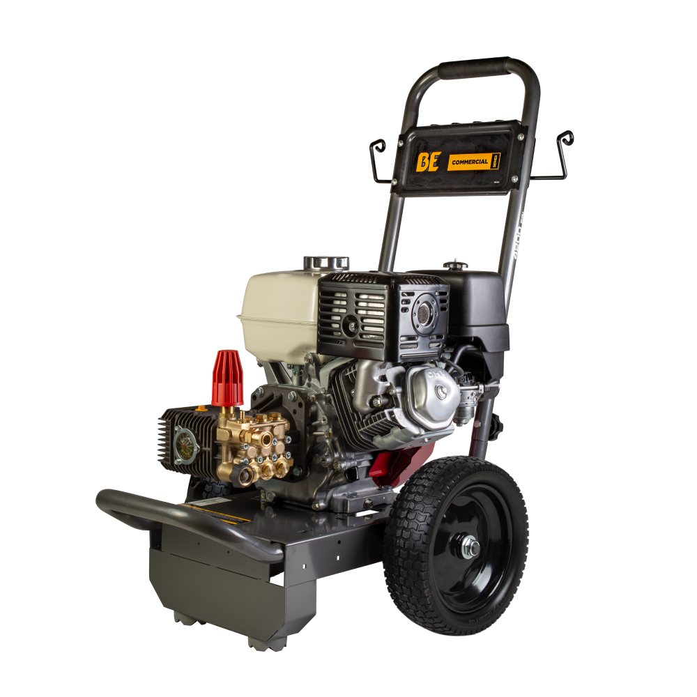 Nettoyeur haute pression à essence de 4 200 PSI - 4,0 GPM avec moteur Honda GX390 et pompe Comet Triplex