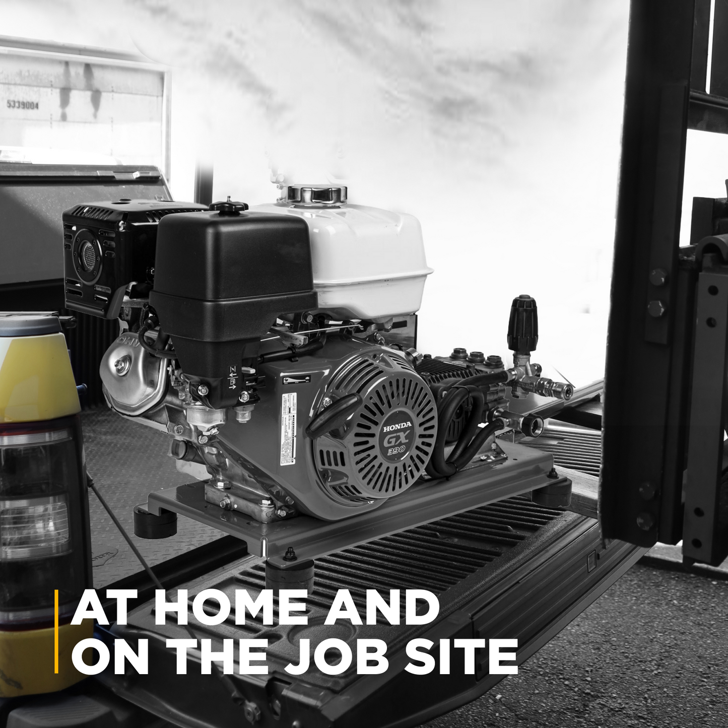 4,200 PSI 4.2 GPM Truck Mount Cold Water Gas Pressure Washer - B4213HTBGS