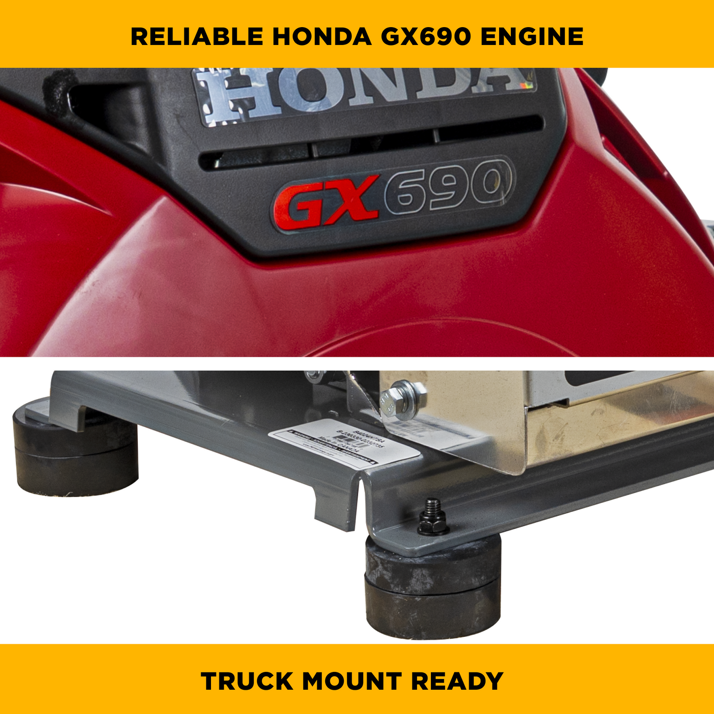 4,200 PSI 8.5 GPM Cold Water Gas Pressure Washer - B4224HETBAS