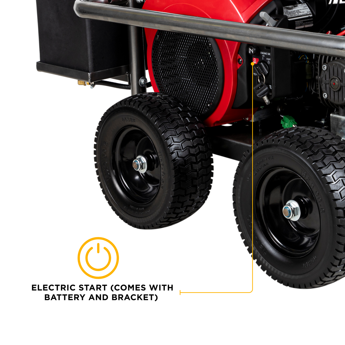 5,000 PSI 5.0 GPM Cold Water Gas Pressure Washer - PE-5024HWEBCOM