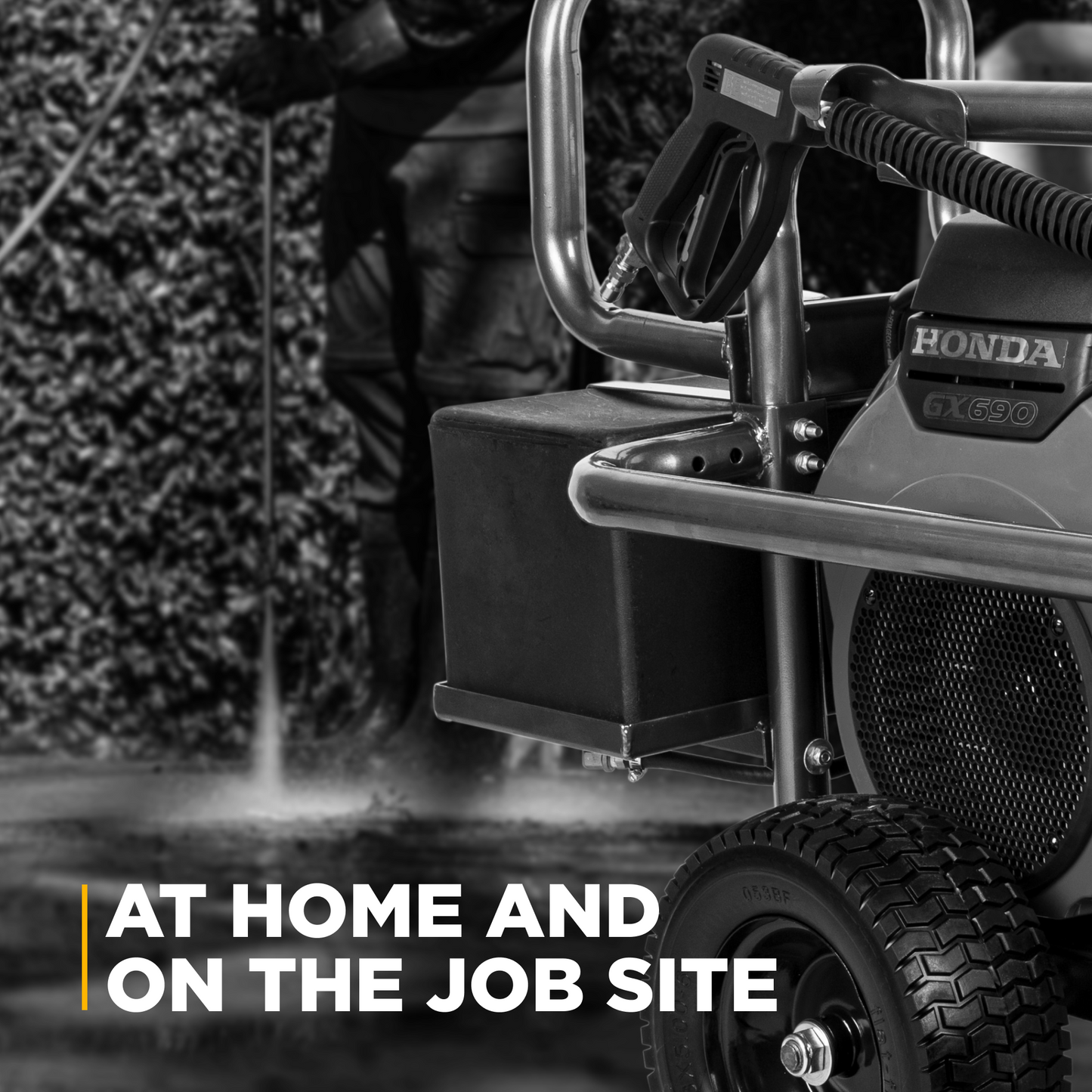 5,000 PSI 5.0 GPM Cold Water Gas Pressure Washer - PE-5024HWEBCOM