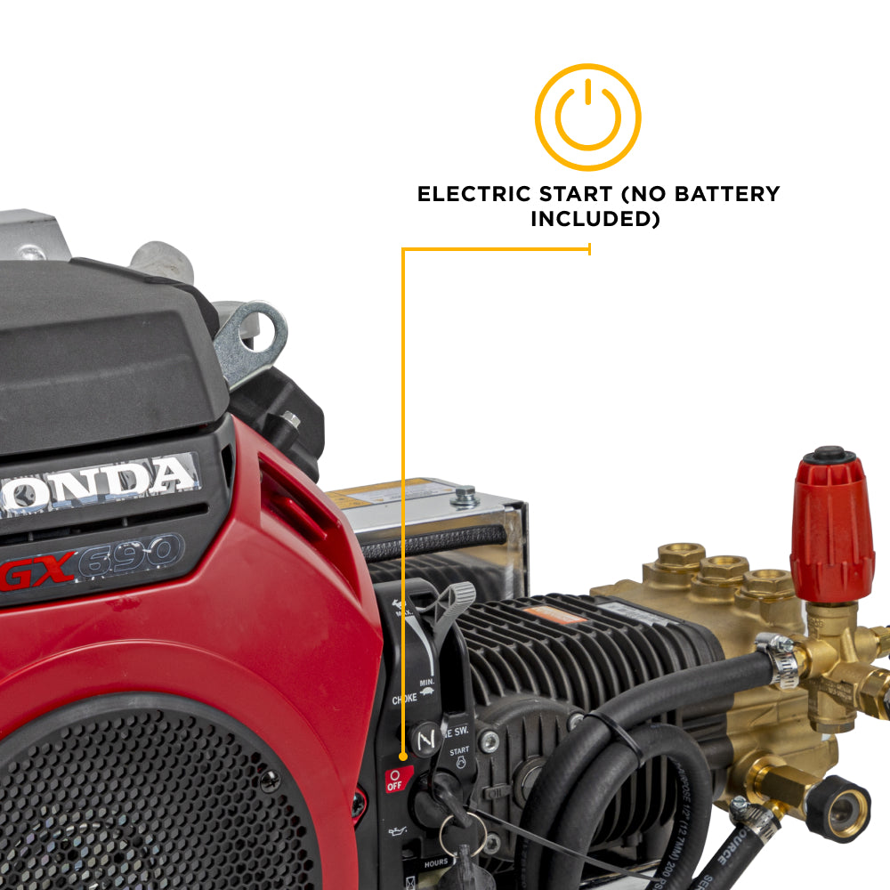 5,000 PSI 5.0 GPM Cold Water Gas Pressure Washer - B5024HETBAS