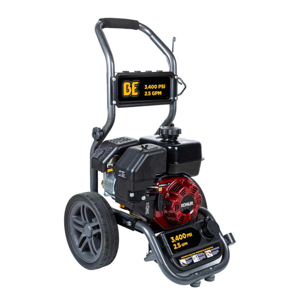 3,400 PSI 2.5 GPM Cold Water Gas Pressure Washer - BE3465KX