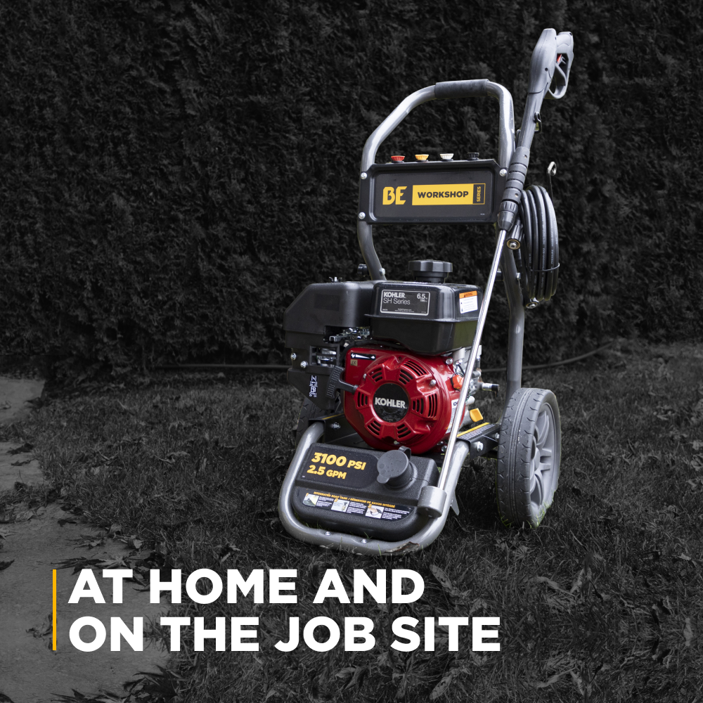 3,400 PSI 2.5 GPM Cold Water Gas Pressure Washer - BE3465KX