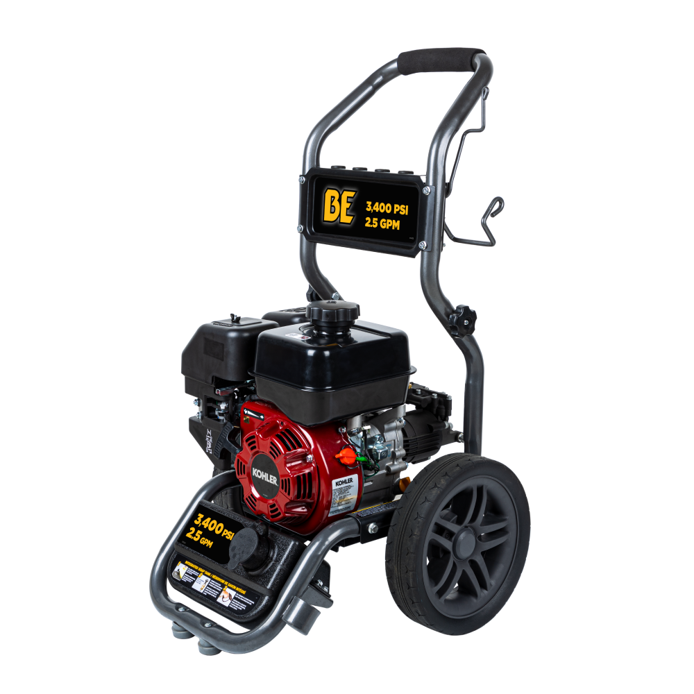 3,400 PSI 2.5 GPM Cold Water Gas Pressure Washer - BE3465KX