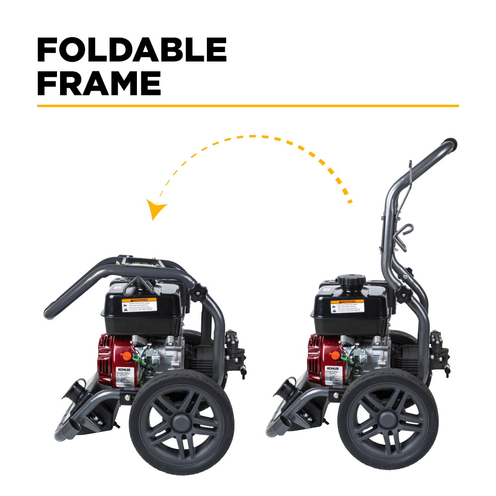 3,400 PSI 2.5 GPM Cold Water Gas Pressure Washer - BE3475PX