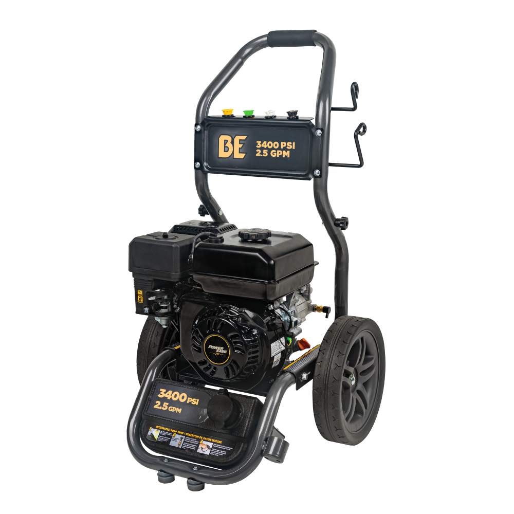 3,400 PSI 2.5 GPM Cold Water Gas Pressure Washer - BE3475PX