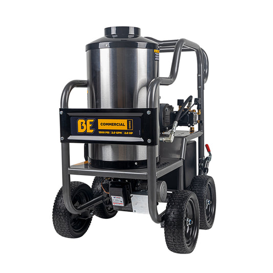 1,500 PSI 2.0 GPM Hot Water Pressure Washer with TechTop Motor and AR Triplex Pump - HW152EA