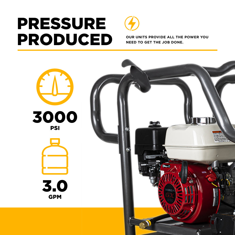 PW, CHAUD; 196CC, 2700PSI@2.8GPM