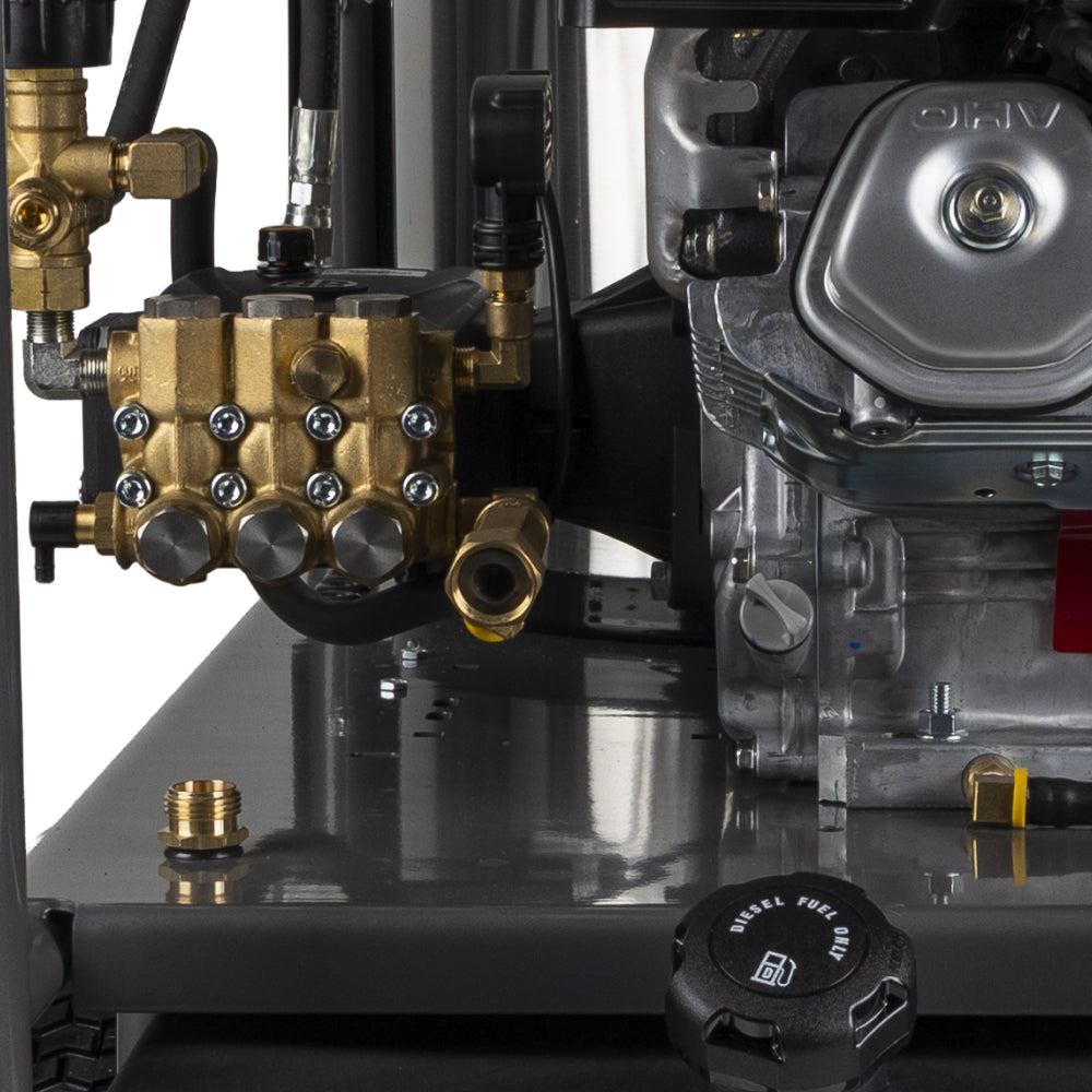 4,200 PSI - 4.2 GPM Hot Water Pressure Washer with Honda GX390 Engine and CP Triplex Pump - HW4213HA