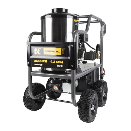 4,400 PSI - 4.2 GPM Hot Water Pressure Washer with Powerease 420 Engine and CP Triplex Pump - HW4415PA