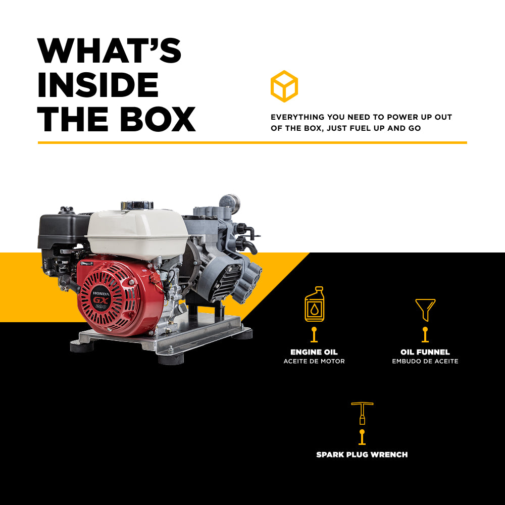 11.0 GPM - 300 PSI Gas Soft Wash Unit - SW1165HEC2