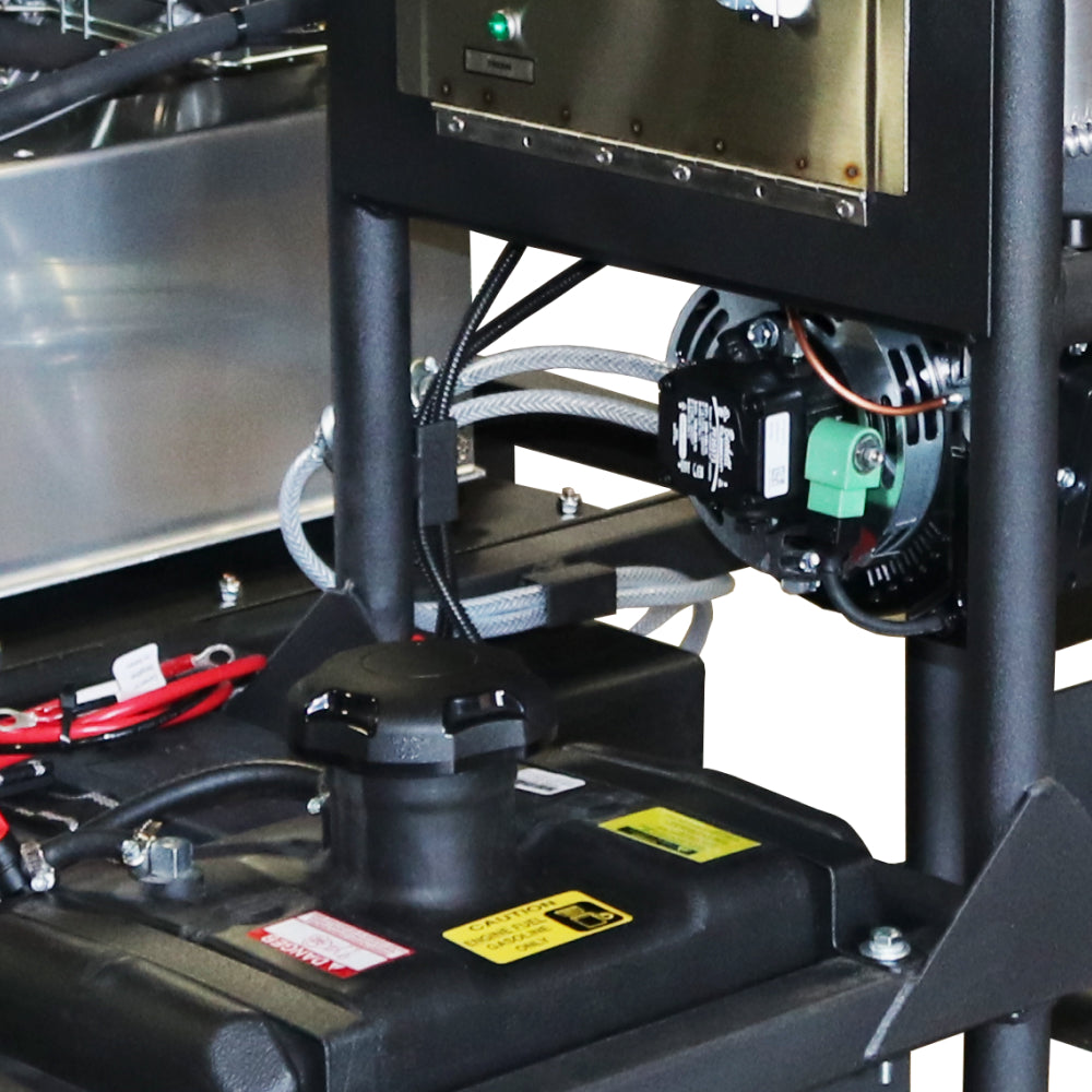 3,500 PSI 5.2 GPM Hot Water Skid Pressure Washer with Comet Triplex Pump - Z5535CPBDH