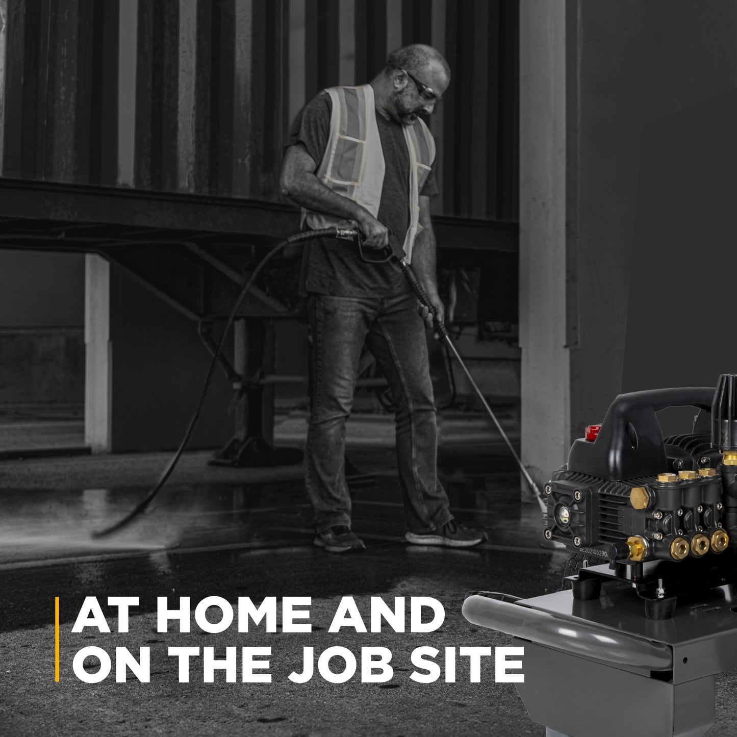 Nettoyeur haute pression électrique de 1 500 PSI - 1,6 GPM avec moteur Powerease et pompe Triplex