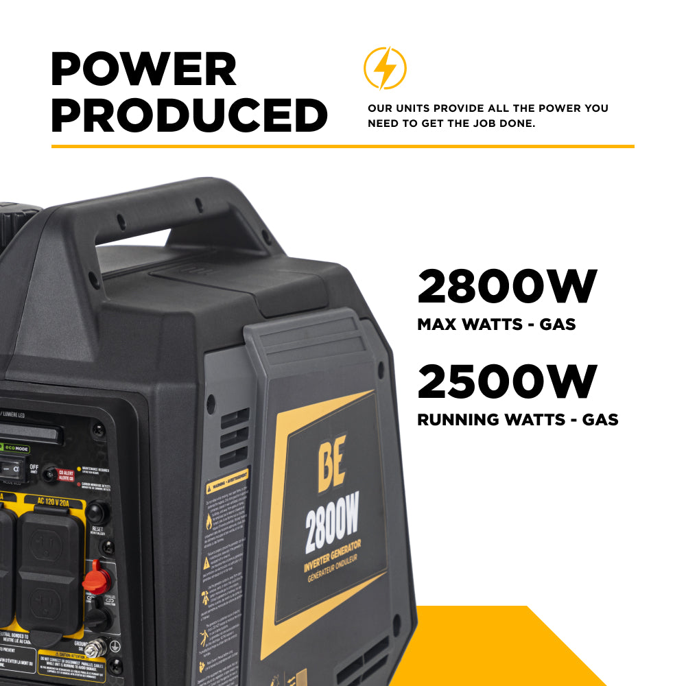 Générateur à onduleur numérique de 2 800 watts
