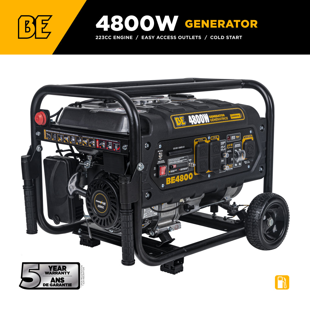 Générateur de 4 800 watts