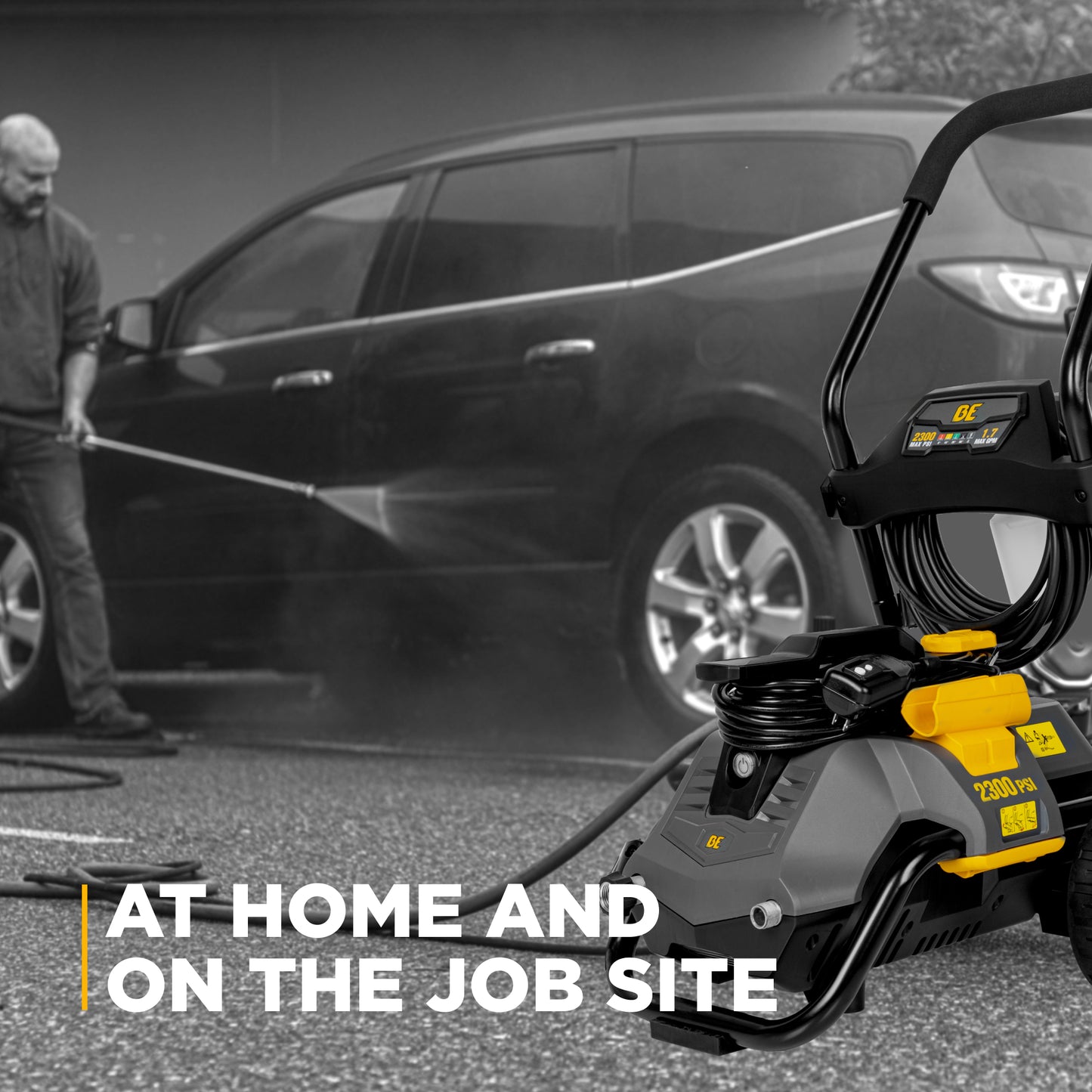 Nettoyeur haute pression électrique 2 300 PSI - 1,7 GPM avec moteur Powerease et pompe axiale AR