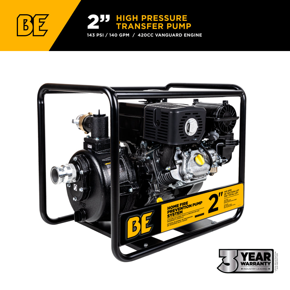 2" High Pressure Pump - HP-2014VR