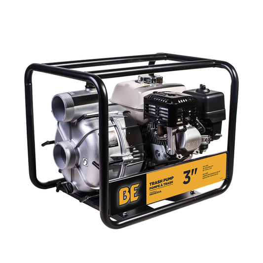 3" 36PSI 264GPM Semi-Trash Transfer Pump with Honda GX200 Engine