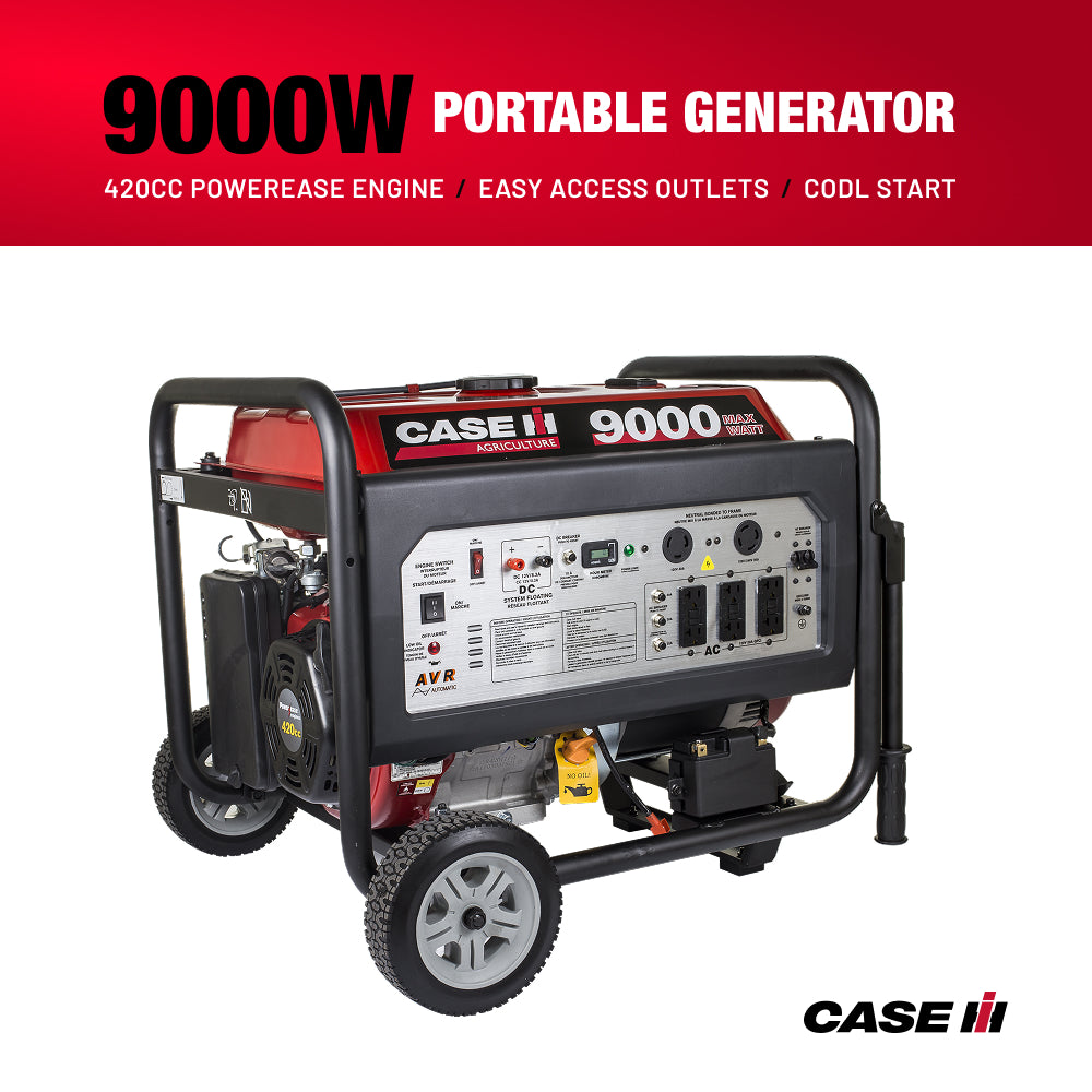 9,000W Gas Generator - C9000ER