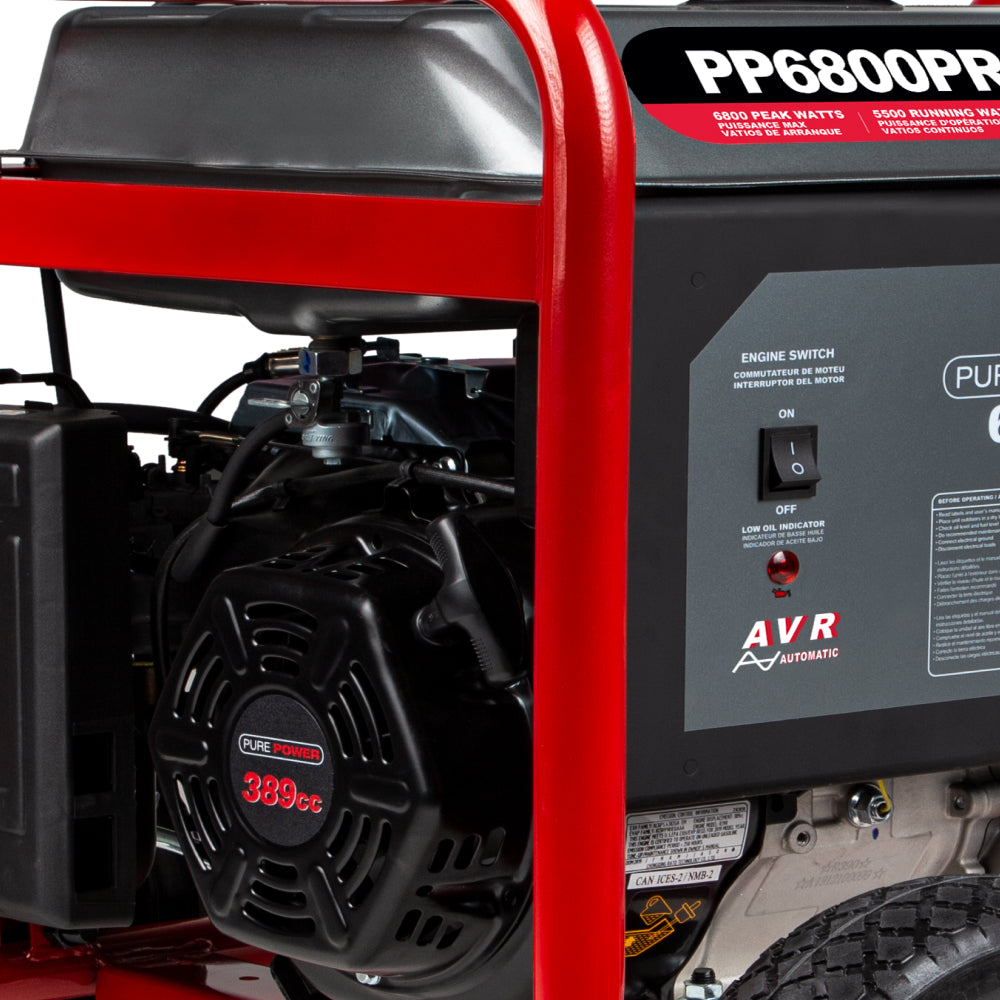 6,800W Gas Generator - PP6800PR