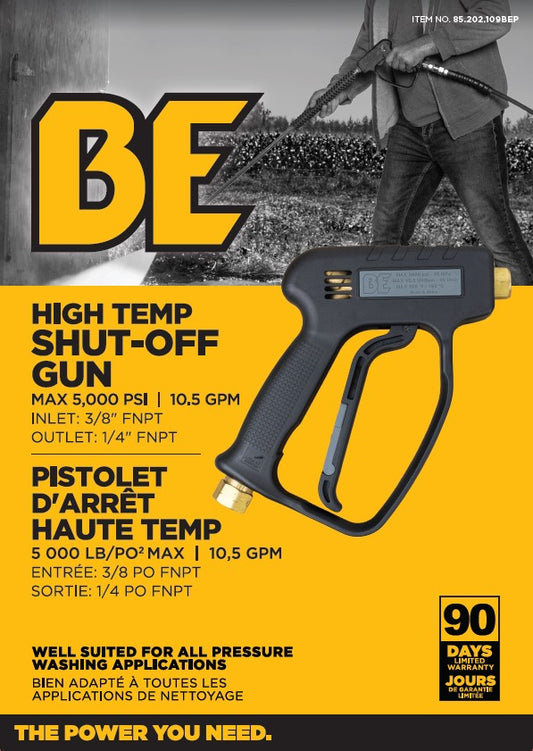 PISTOLET, 5000 PSI PKG
