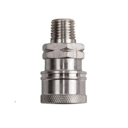 1/4" Quick Connect Stainless Steel MNPT Coupler