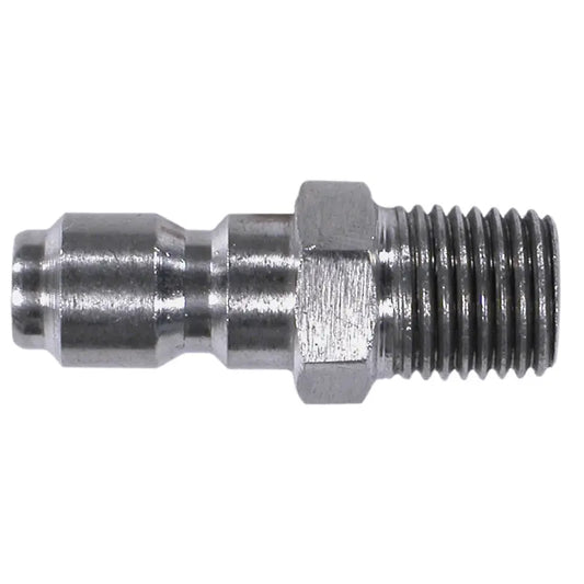 PLUG, 1/4"QD MNPT STEEL