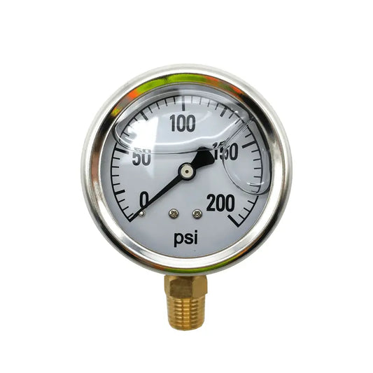 Stainless Steel Glycerin Pressure Gauge