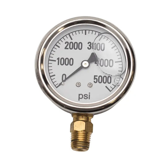 Stainless Steel Glycerin Pressure Gauge