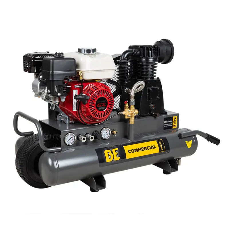 13.8 CFM @ 90 PSI Gas Air Compressor with Honda GX200 Engine